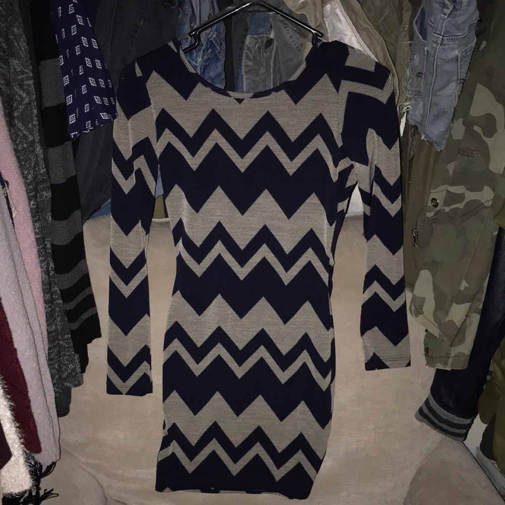 Open back dress